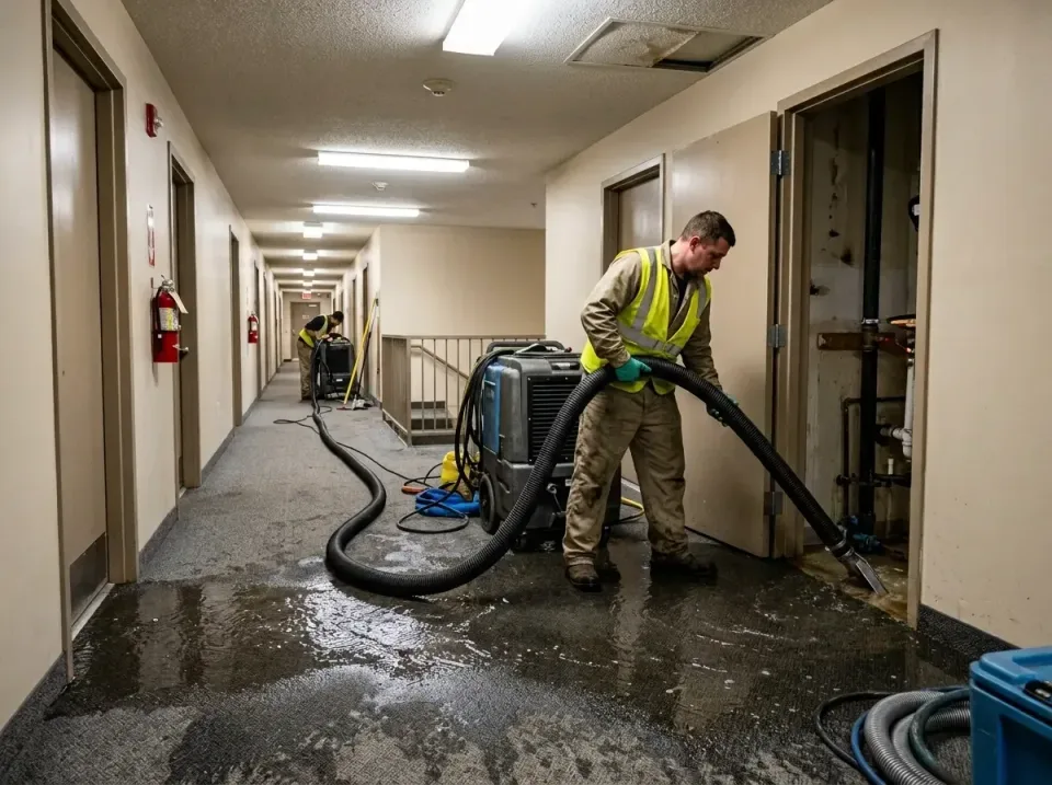 multi-unit-apartment-hallway-f-005 — frequently asked questions, Emergency Burst Pipe Water Extraction & Removal in Cudahy,…